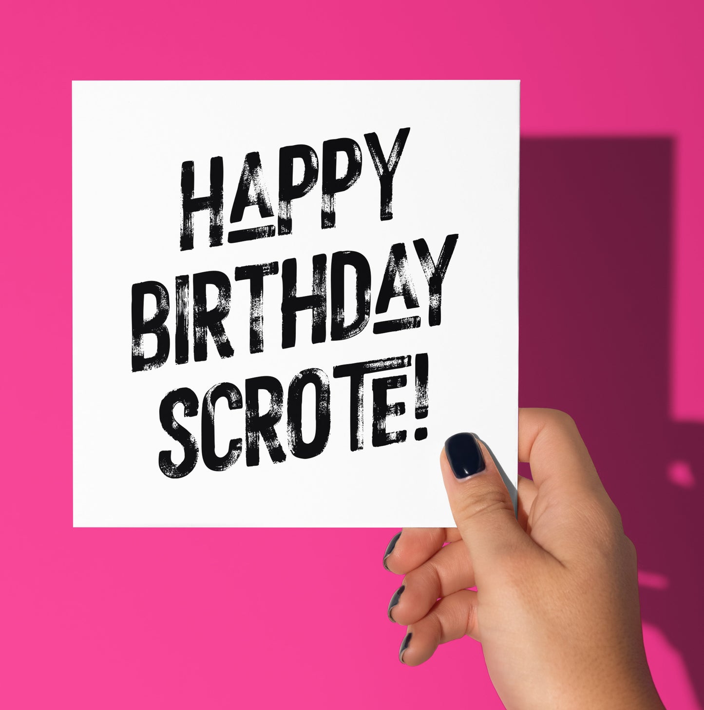 Happy Birthday Scrote! Harlem Card (Pack of 6)