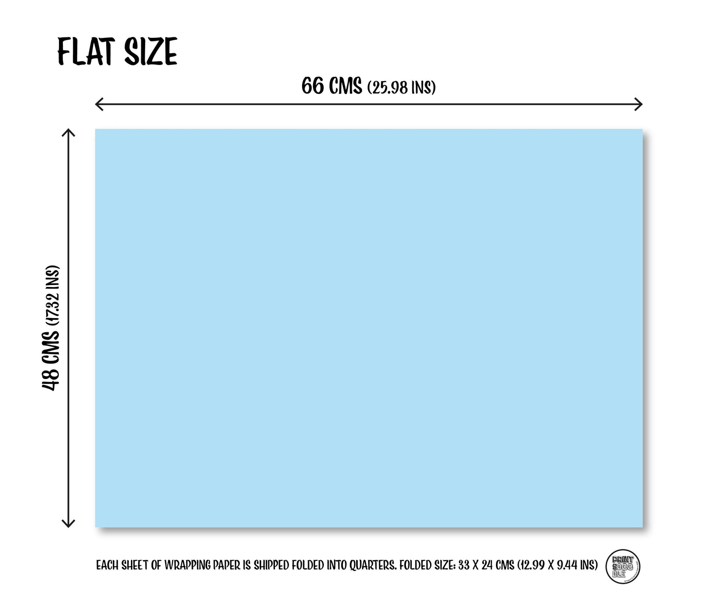 Fuckity Fuck Gift Wrap - Flat Sheet