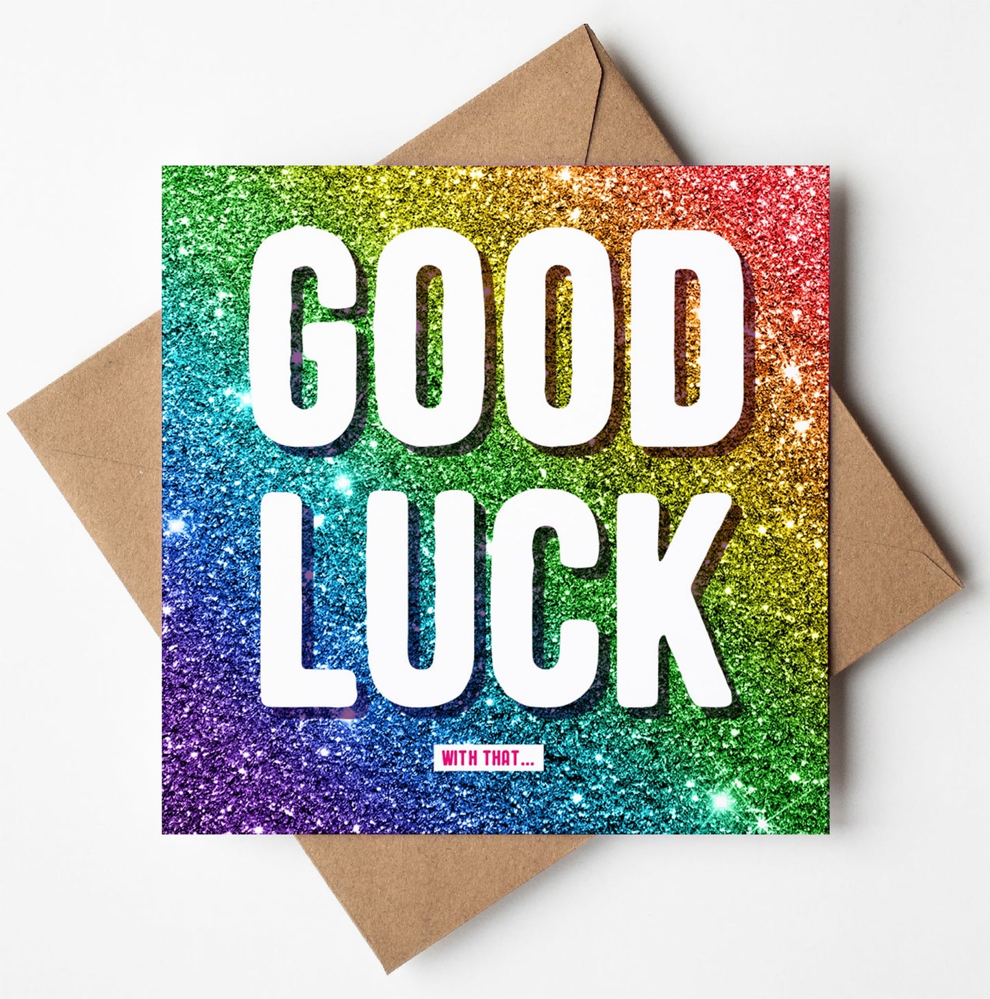 Good Luck With That Card (Pack of 6)