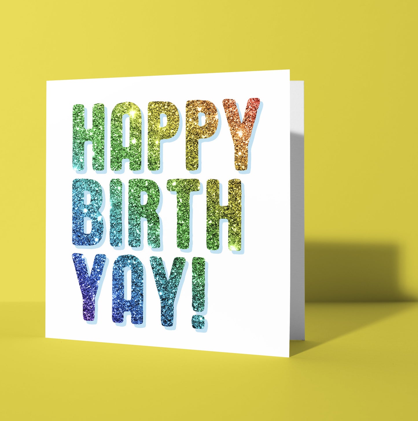 Happy Birth Yay Card (Pack of 6)