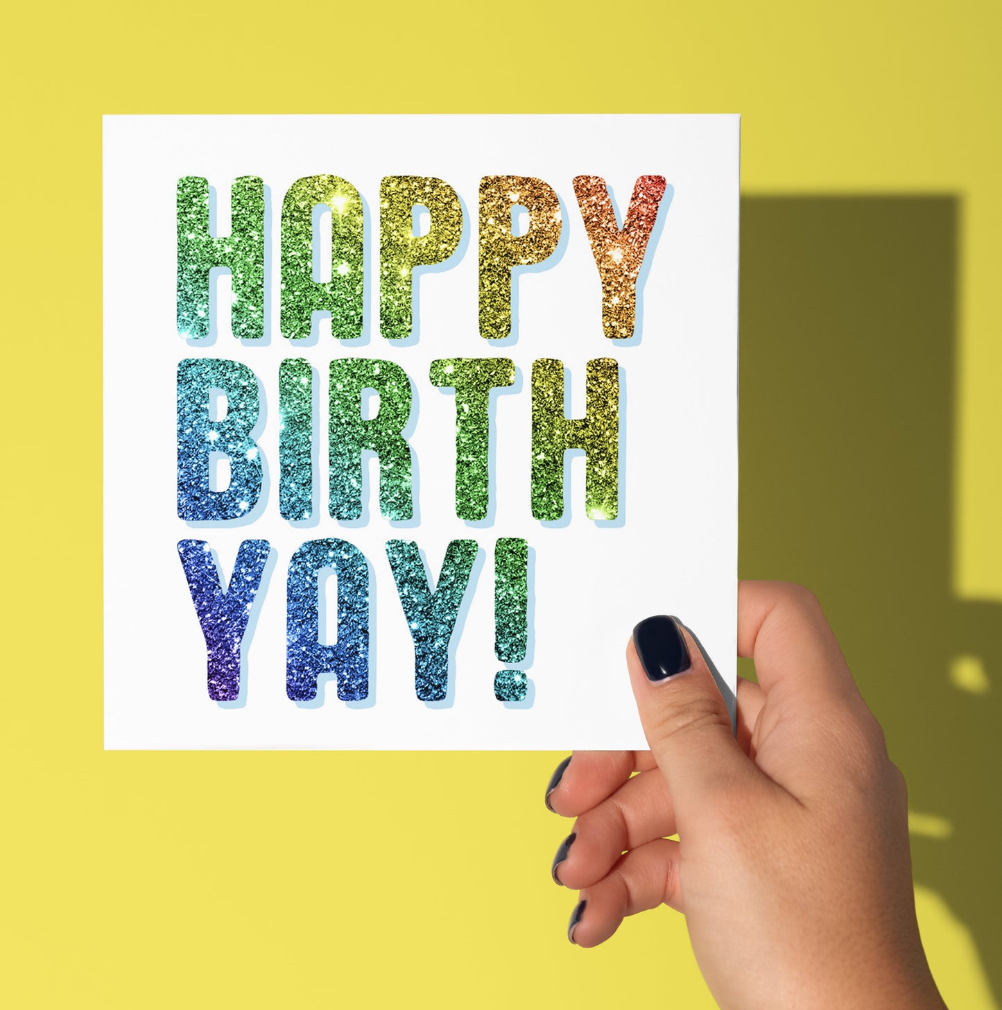 Happy Birth Yay Card (Pack of 6)