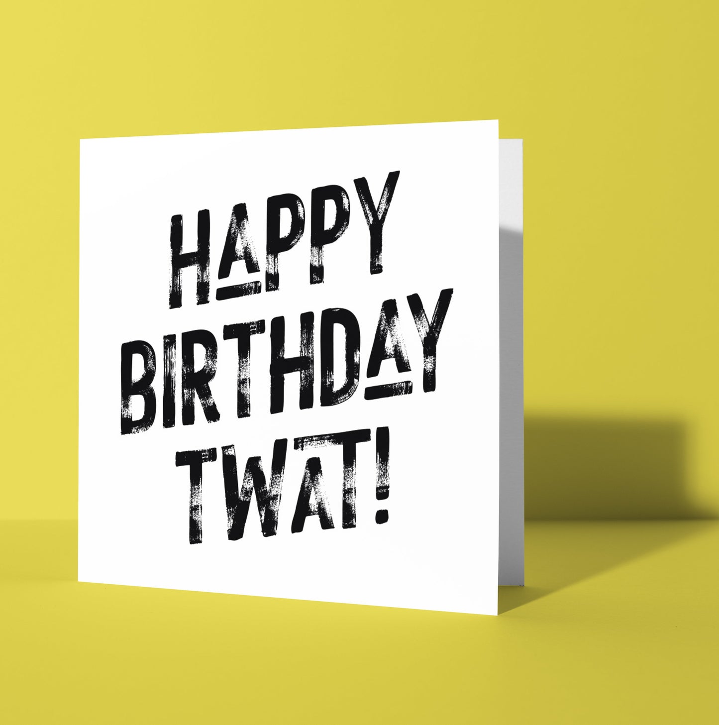 Happy Birthday Twat! Harlem Card (Pack of 6)