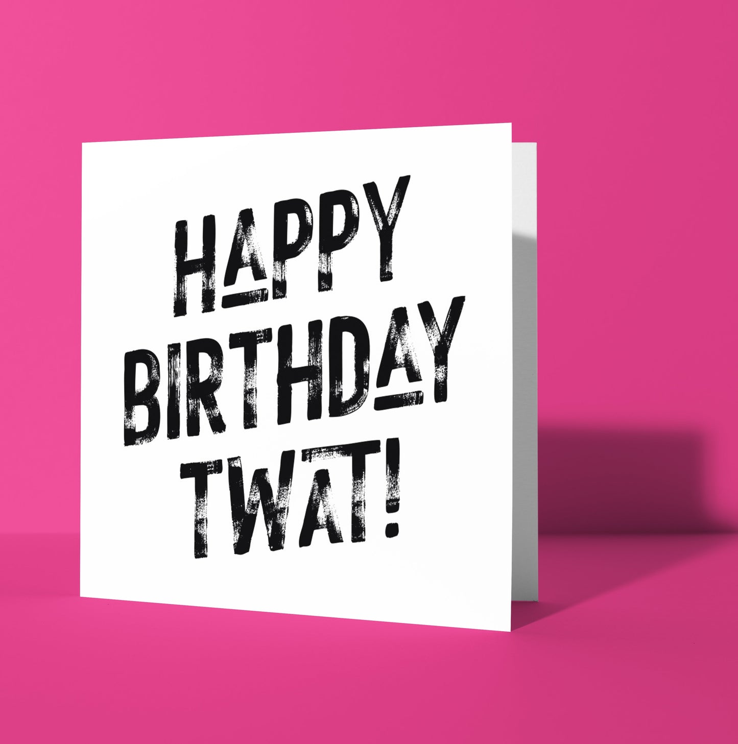 Happy Birthday Twat! Harlem Card (Pack of 6)