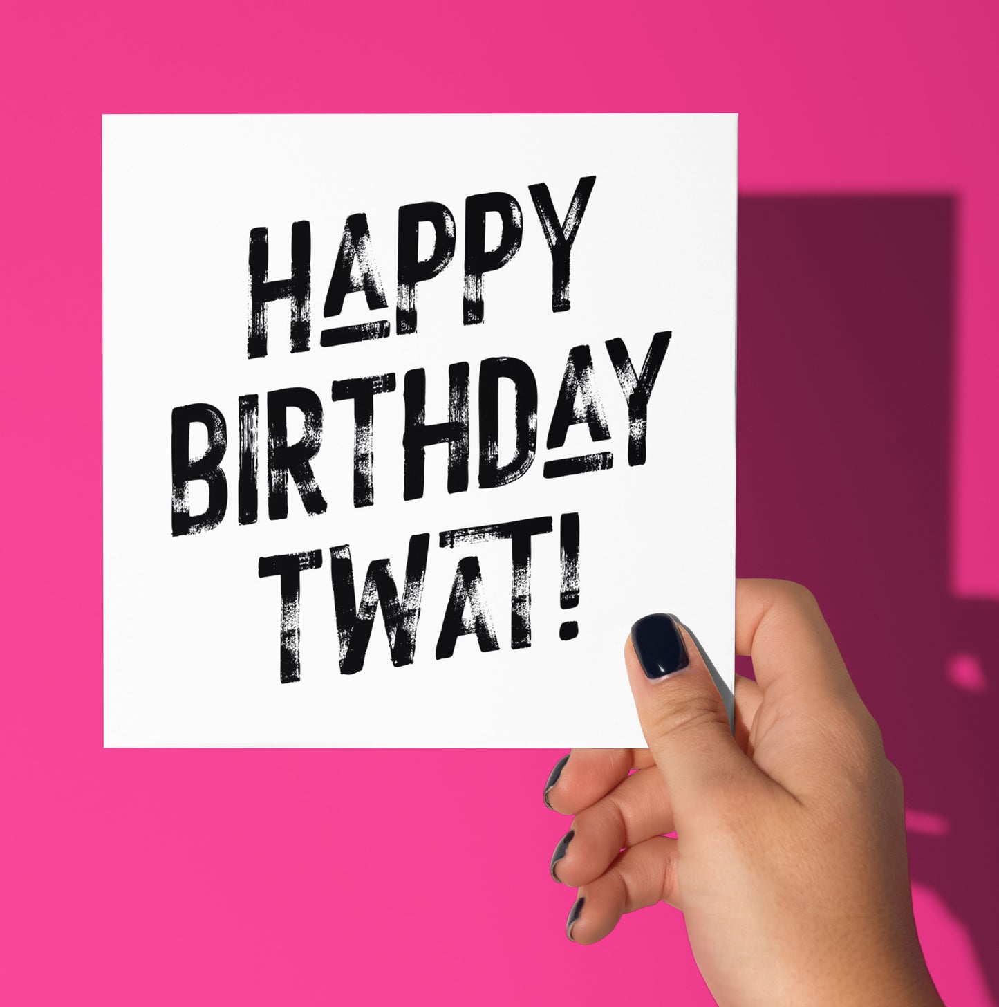 Happy Birthday Twat! Harlem Card (Pack of 6)