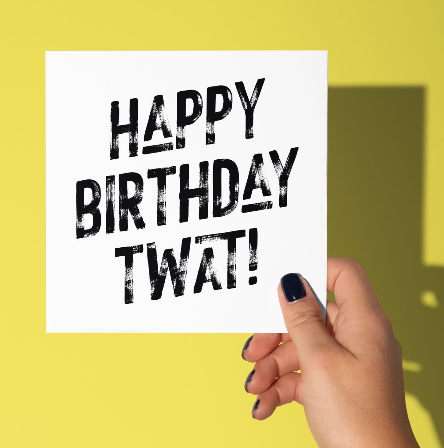 Happy Birthday Twat! Harlem Card (Pack of 6)