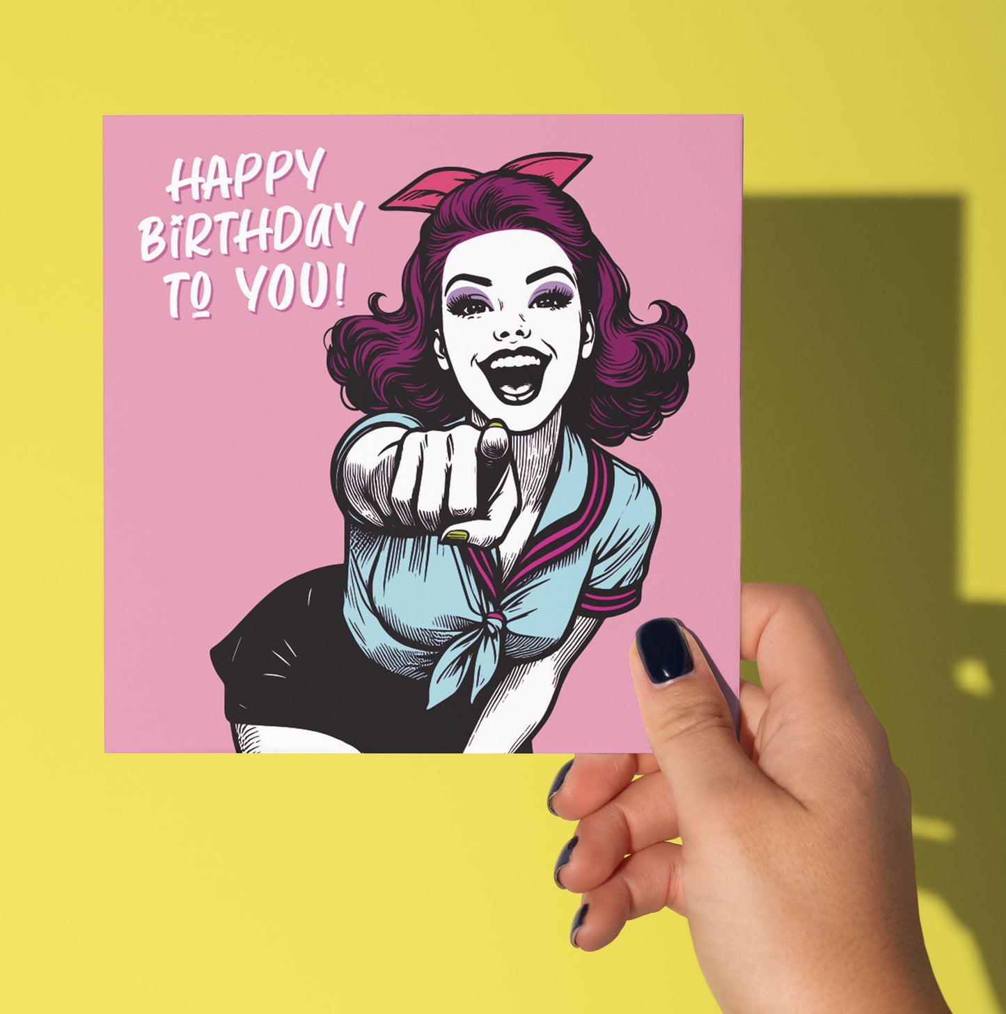 Happy Birthday To You! Vintage Babes Birthday Card (Pack of 6)