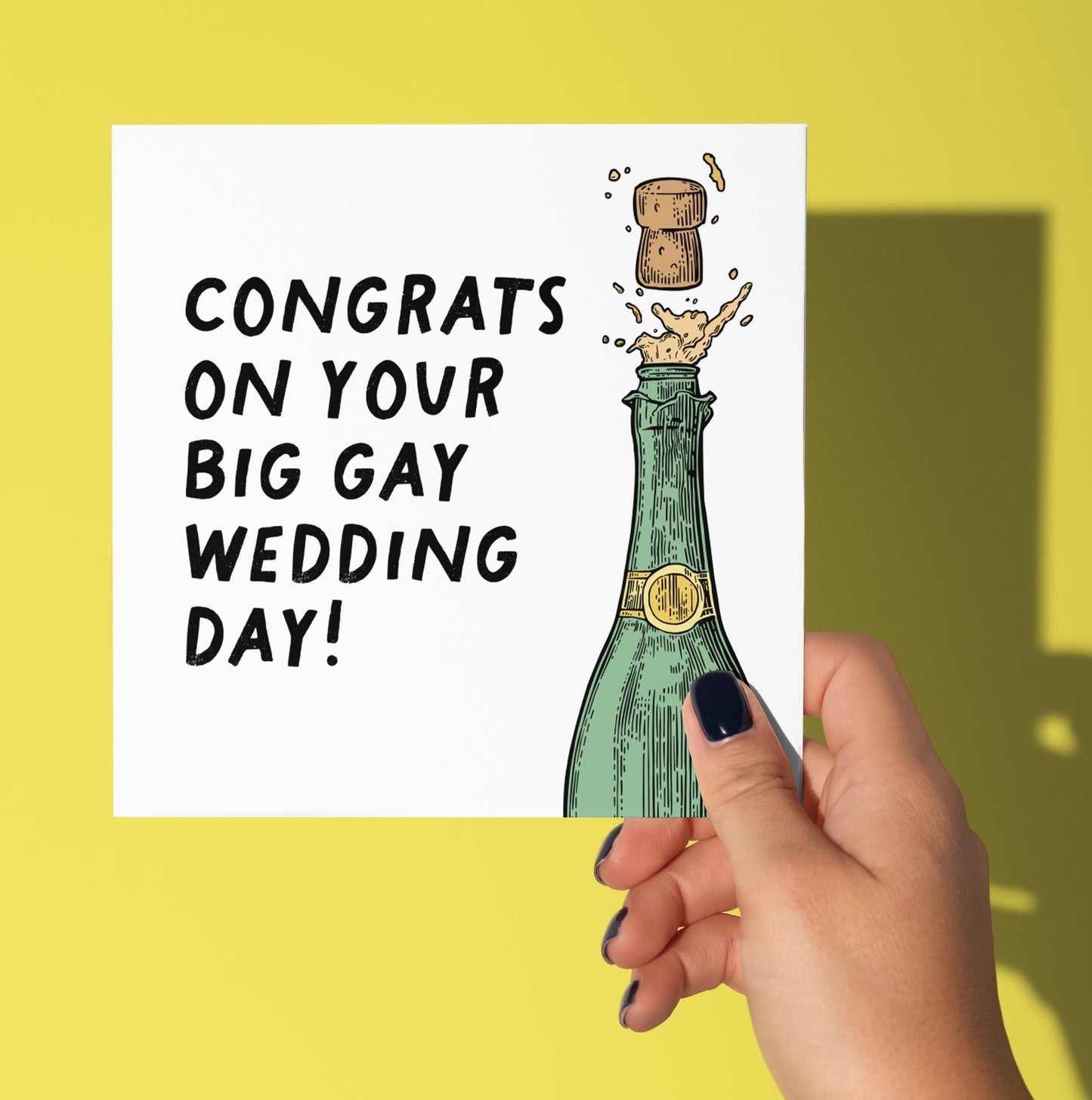 Congrats On Your Big Gay Wedding Card! (Pack of 6)
