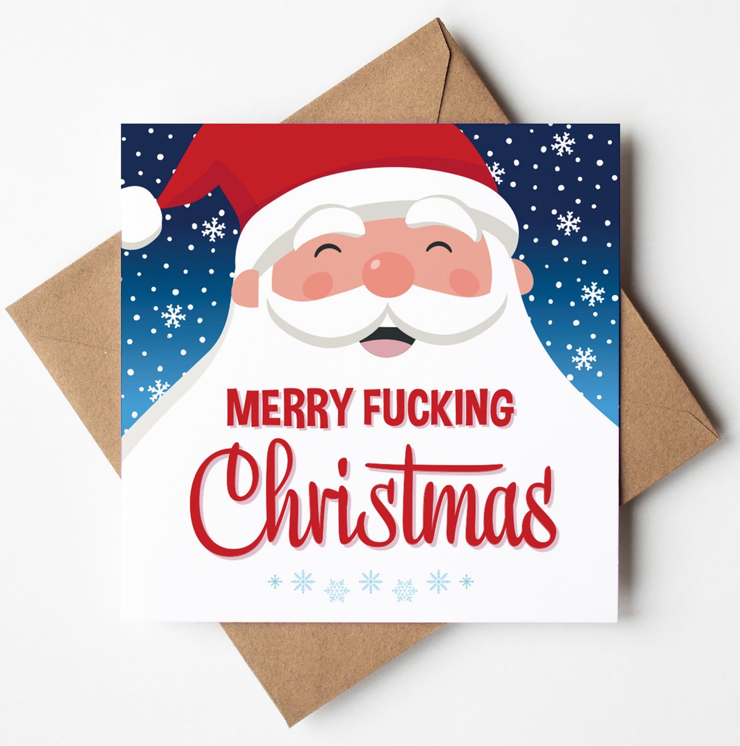 Merry Fucking Christmas Card (Pack of 6)
