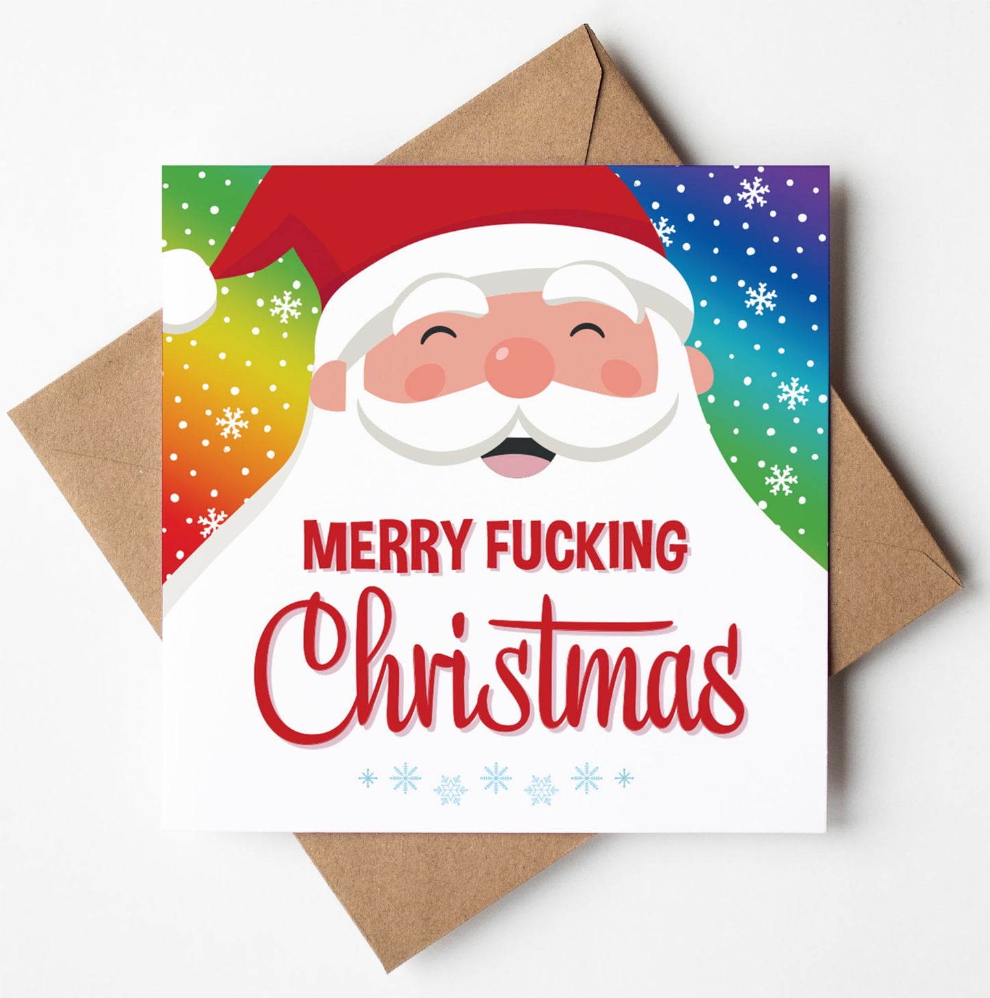Merry Fucking Christmas Card (Pack of 6)