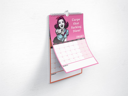 A F*cking Fabulous 2026 Calendar, A4 size - 13 months - includes January 2027! (pack of 20)